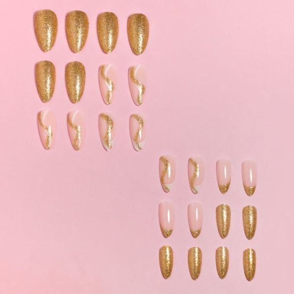 Almond Fake Nails False Nail 4 4 4