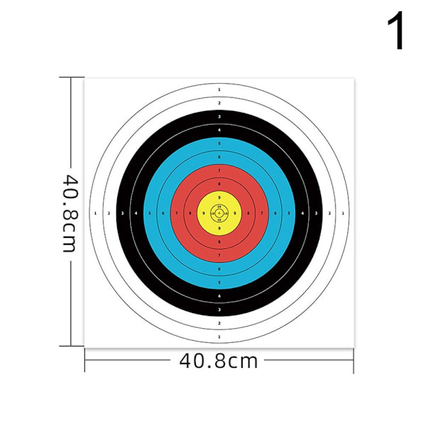 Bueskydningskiver Papirbuepilskiver 3 3 3