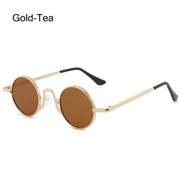Små runde solbriller Circle Shades GOLD-TEA GOLD-TEA Gold-Tea