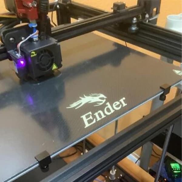 8 stk 3D-printer seng Clips Clamp Ender 3 Glas seng Clips 3D