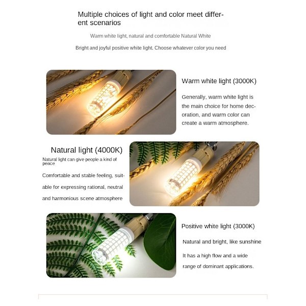 Led-lamppu Himmennettävä polttimo G9-2835-88LDE G9-2835-88LDE G9-2835-88LDE