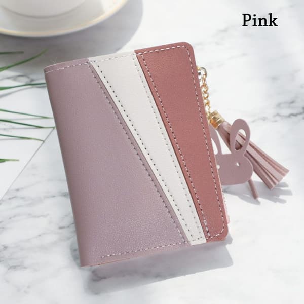 Kort plånboksväska ROSA pink