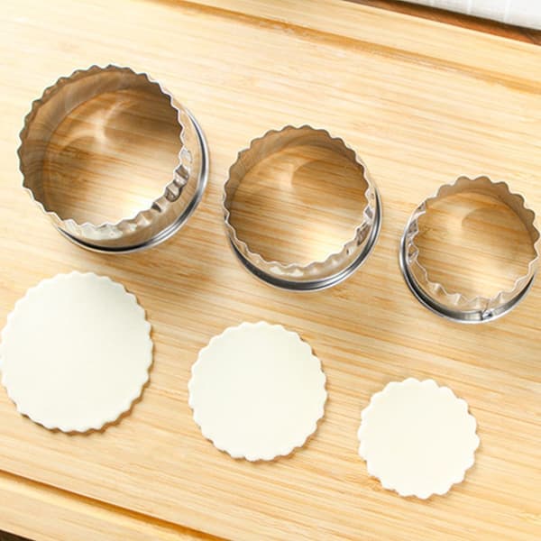 Verktøy for å lage dumplings, form for dumplingdeig i rustfritt stål