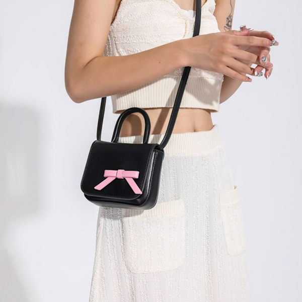 Mini Square Bag Skuldertasker HVID White