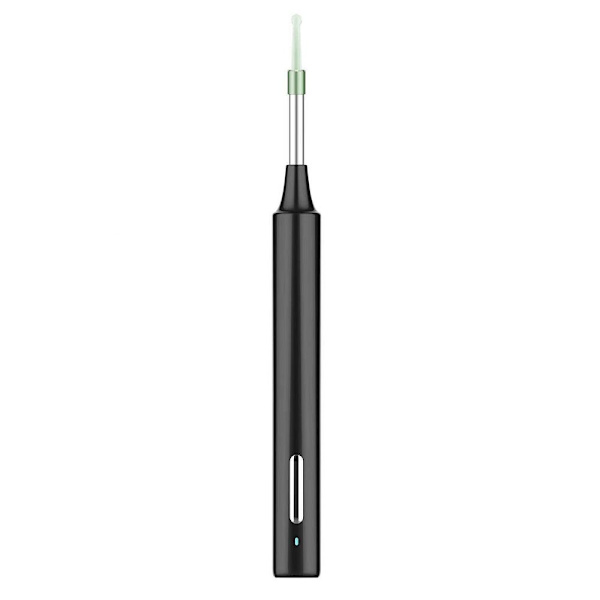Ørevoksfjerner HD-kamera SORT Black