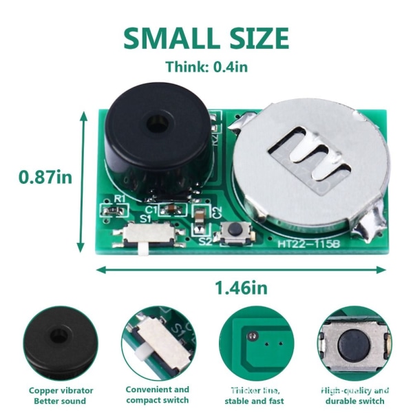 Prank Noise Maker Ärsyttävä Noise Maker PCB piippaus kepponen