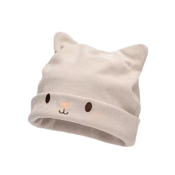 Knitting Cap Hat Pipo Bonnet PINK pink