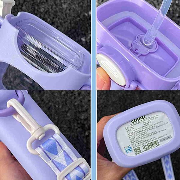 Lasten vesipullo Urheilupullo PURPURIA purple
