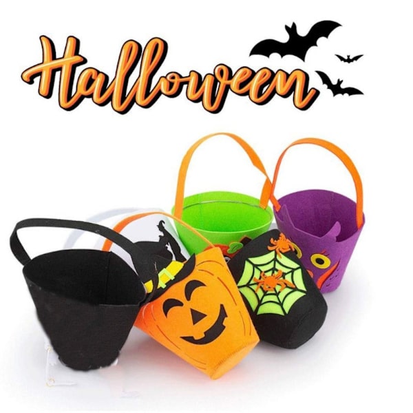 Trick or Treat -pussit Huopakarkkikassi C C C