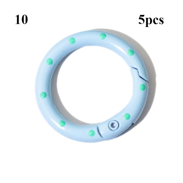 5 st fjäder O-ringsspännen Karbinhake 10 10 10