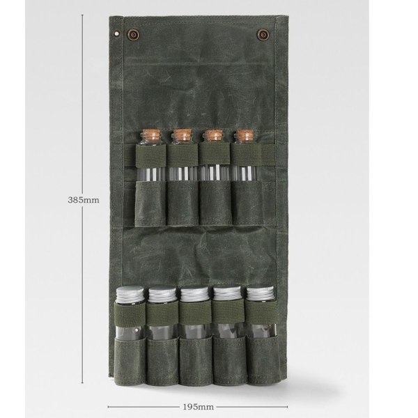 Maustepullosetti Set VIHREÄ PUSSI JA PULLOT PUSSI JA green bag and bottles-bag and bottles