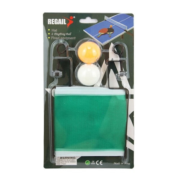 Bordtennis Net Ping Pong Mesh Med 2 Bolde