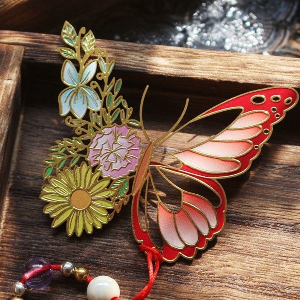 Metal Bookmark Butterfly Bookmark STYLE 4 STYLE 4 Style 4