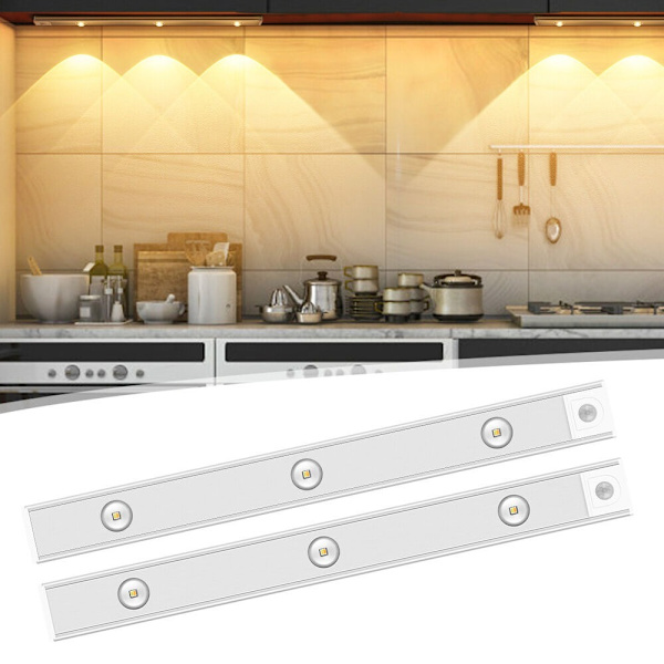 Closet Lighting Liiketunnistinlamppu MUSTA 40cm Black 40cm