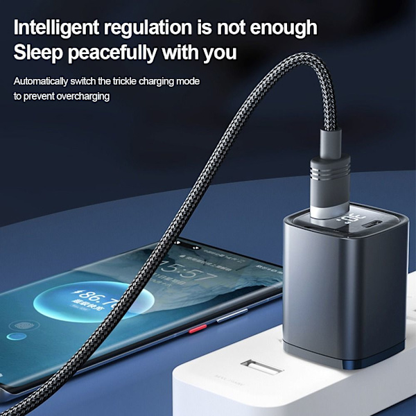 Snabb Quick Charger Adapter SVART EU-PLUGG EU-PLUGG Black EU Plug-EU Plug