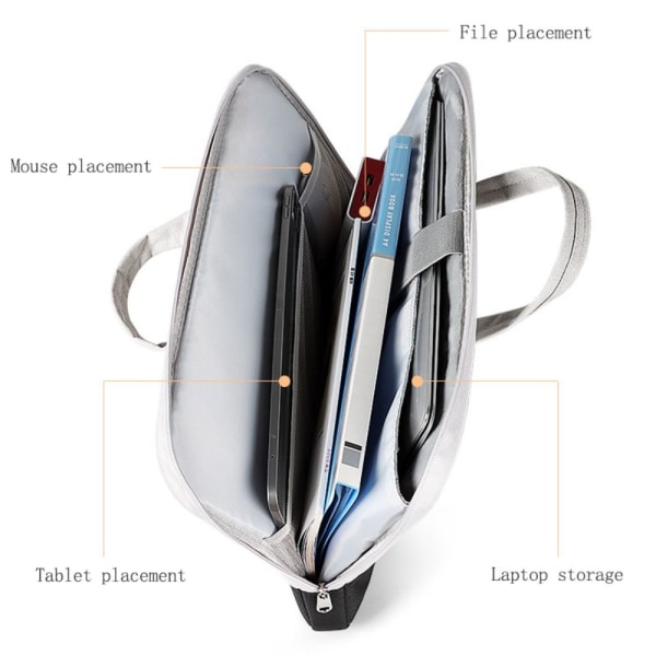 Notebook-taske Taske til bærbar computer SORT 14-15.4NCH 14-15.4NCH black 14-15.4nch-14-15.4nch