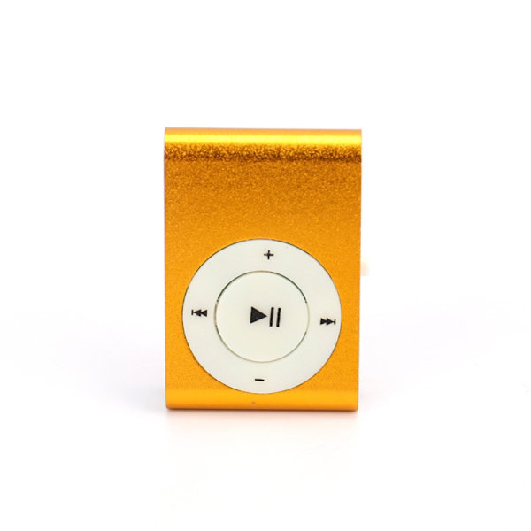 MP3-spiller Musikkmedia MP3 GUL yellow