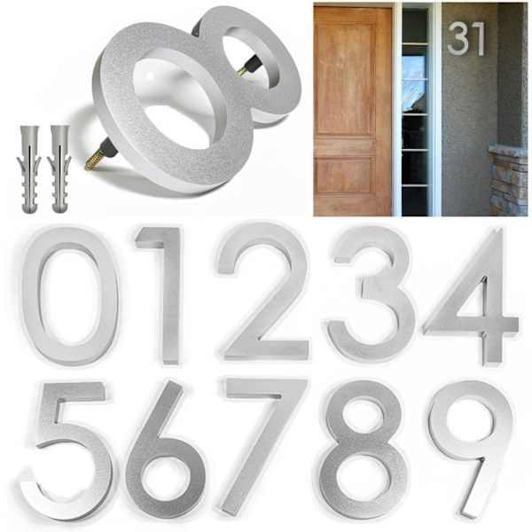 Nummer Dørplade Adressecifre 0-9 1 1 1
