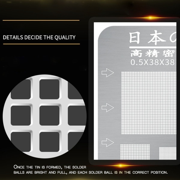 Universal Tin Planting Mesh CPU Tin Mesh Mobiltelefon Reparation