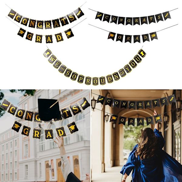 Grattis Graduation Banner Hanging Banner C C C