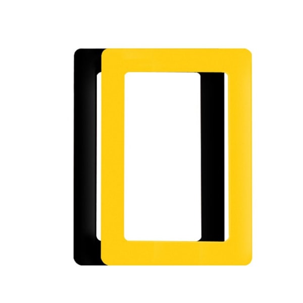 Magnetiske billedrammer Magneter fotoramme GUL yellow