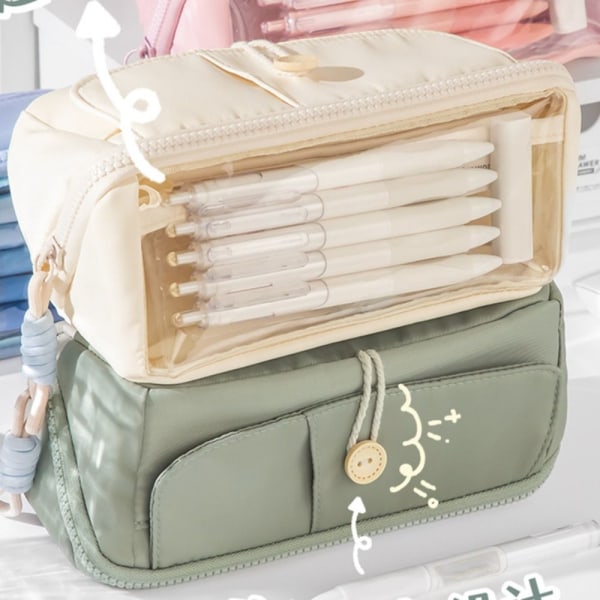 Pen Bag Penalhus BEIGE Beige