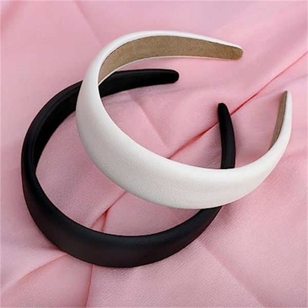 Satin Pannband Breda Pannband ROSA Pink