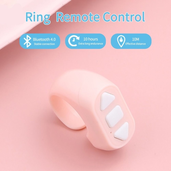 Mobiltelefon Bluetooth-fjernkontroll ROSA pink