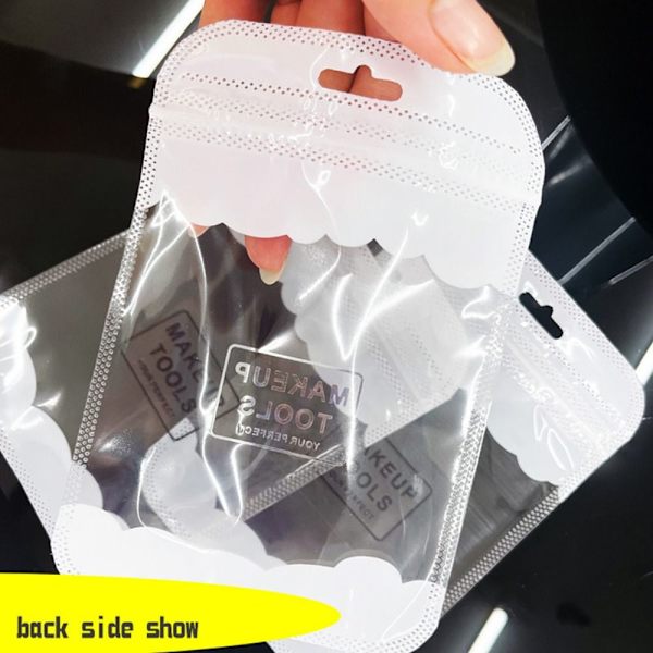 Selvforseglende poser Emballagepose Zip-poser 50pcs