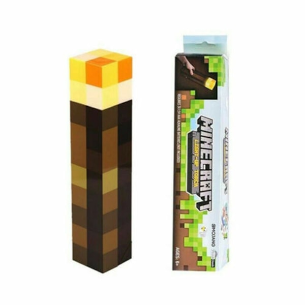 Brownstone Torch Minecraft Lys