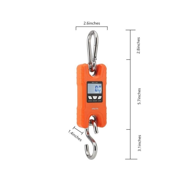 Digital Hanging Scale Crane Scale Elektronisk vægt