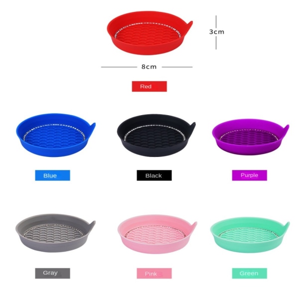 Bling Bil Coasters Bil Cup Måtte SORT Black