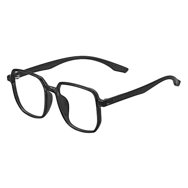 Anti-Blue Light Glasses Neliömäiset silmälasit MUSTA Black