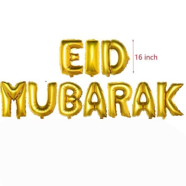 Eid Mubarak Banner Eid Flagga Dra 05