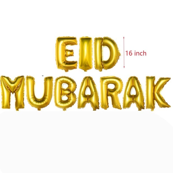Eid Mubarak -lippu Eid-lipun veto 07