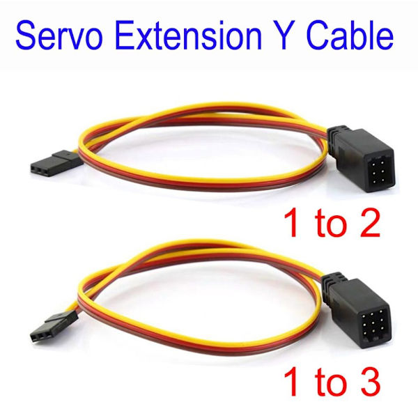 Servo Extender Wire Forlengelseskabel 1 TIL 2 1 TIL 2 1 to 2