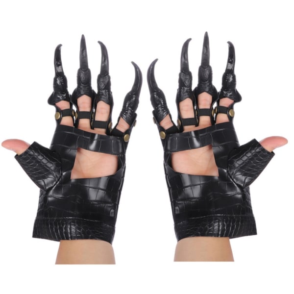 Halloween Dragon Claws Gloves Carnival Party rekvisitter Anime Cosplay