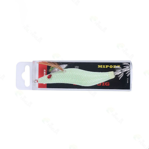 Squid Jigs -kalastusuhe Squid -syötit 4,0-2 kpl 4,0-2 kpl 4.0-2pcs