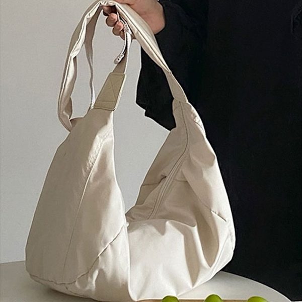 Crossbody Bag Dumpling Bag HVID white