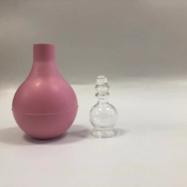 Vakuumkopper i glass Familie Vakuumbokser Pink