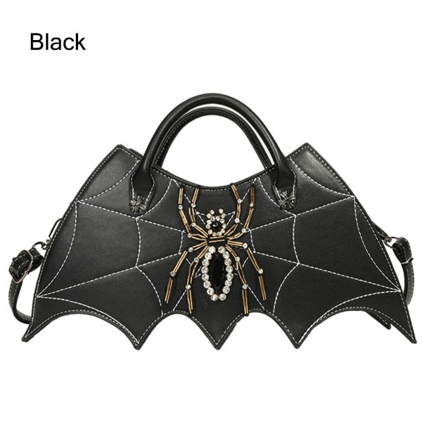 Halloween Crossbody Bag Top Handle Bag MUSTA Black