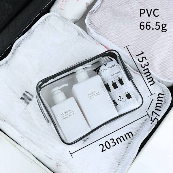 Make Up Pouch vaskeposer SORT Black