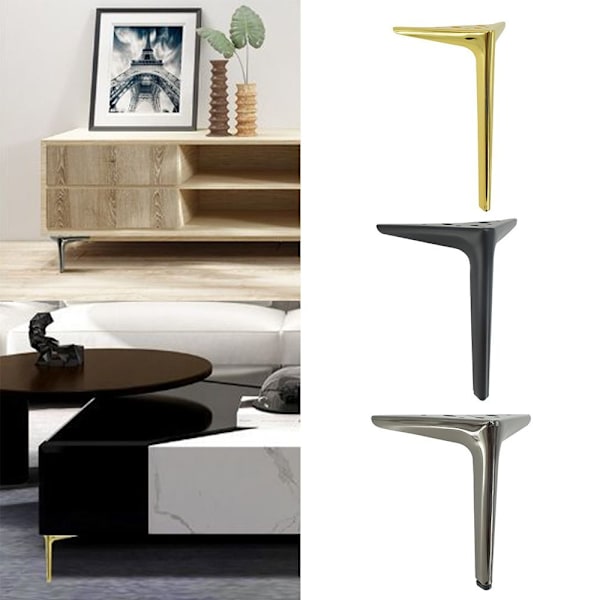 Bed Beam Support Huonekalun jalka HARMAA 15cm Grey 15cm