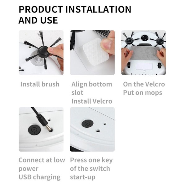 Smart Cleaner för Robot Cleaner WHITE White