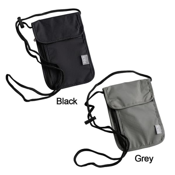 RFID pas ID taske Dokumentpose SORT black