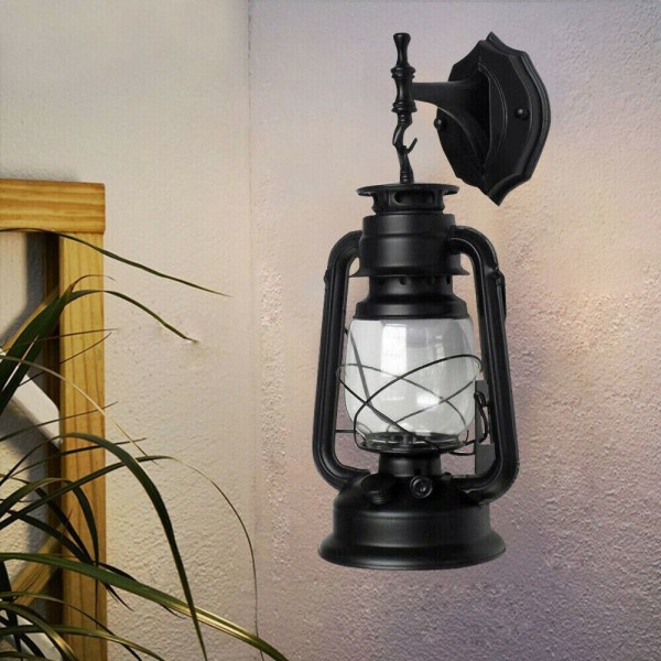 Rustikk lanternelampe Vintage antikk