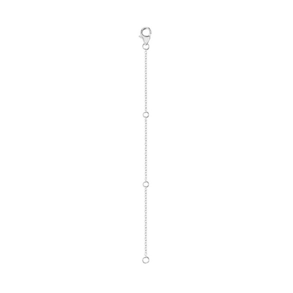Extender Chain Halsband Extender Safety Chain SILVER 6INCH Silver 6inch