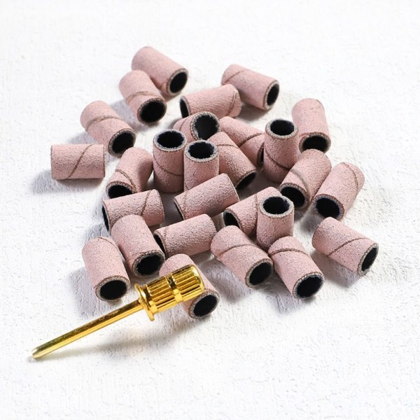 Nail Art Slipband Nailslipning Cap A-100PCS A-100ST A-100PCS