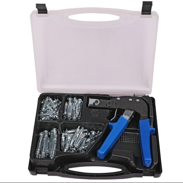 72 kpl Hollow Wall Anch Set Metal Asetting Tool Molly Bolt for