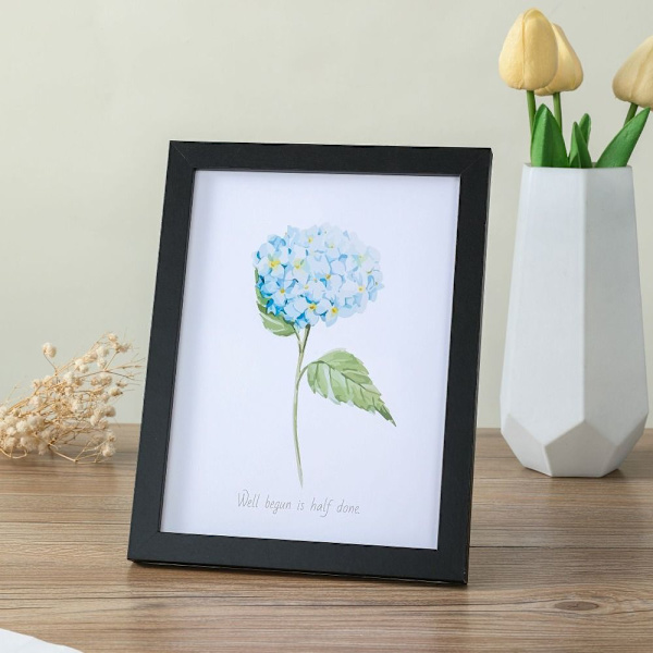 Fotoram Bildram Stativ SVART 8INCH black 8inch